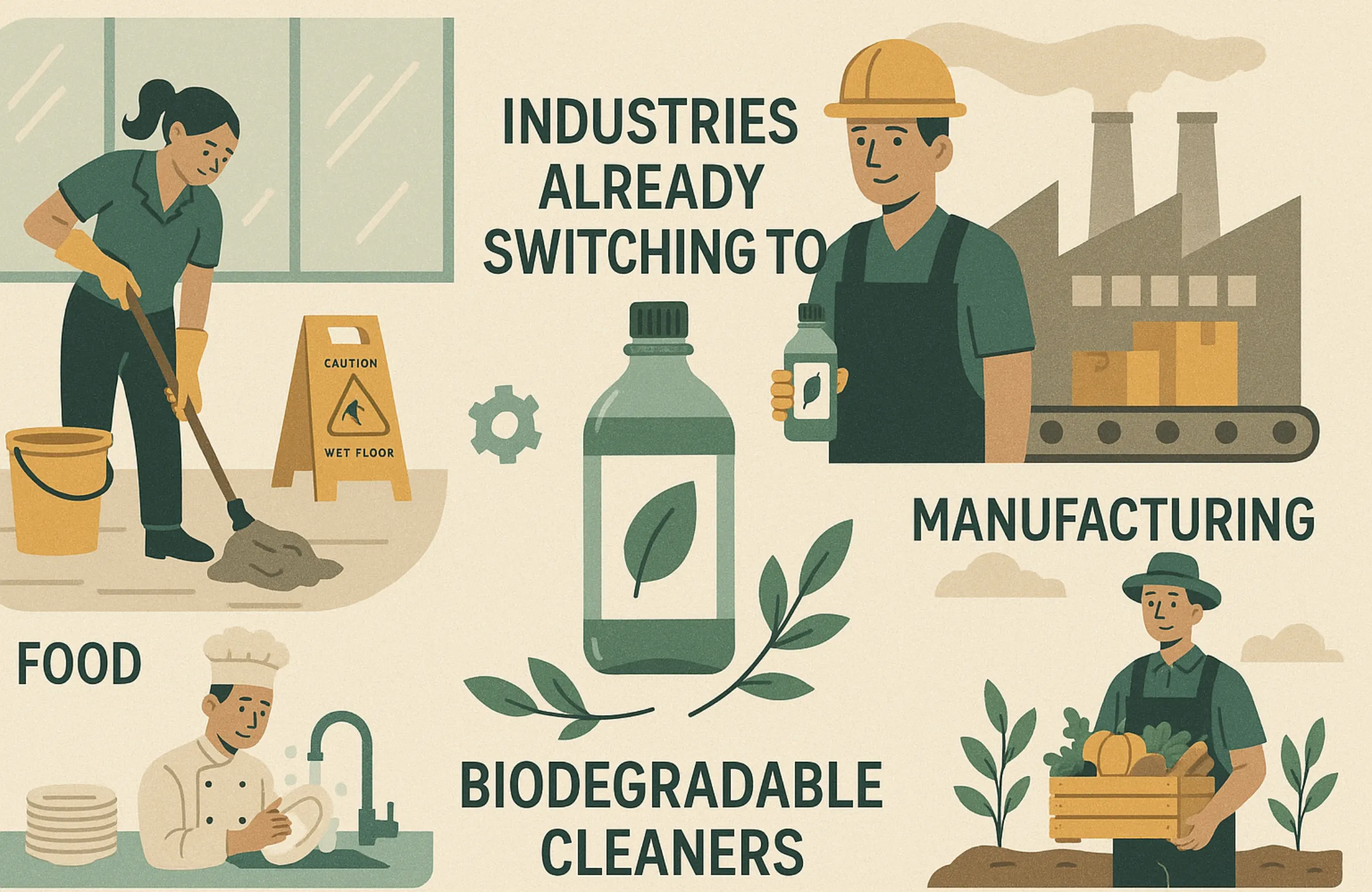 Top 5 Industries Already Switching to Biodegradable Cleaners (and Why You Should Too)